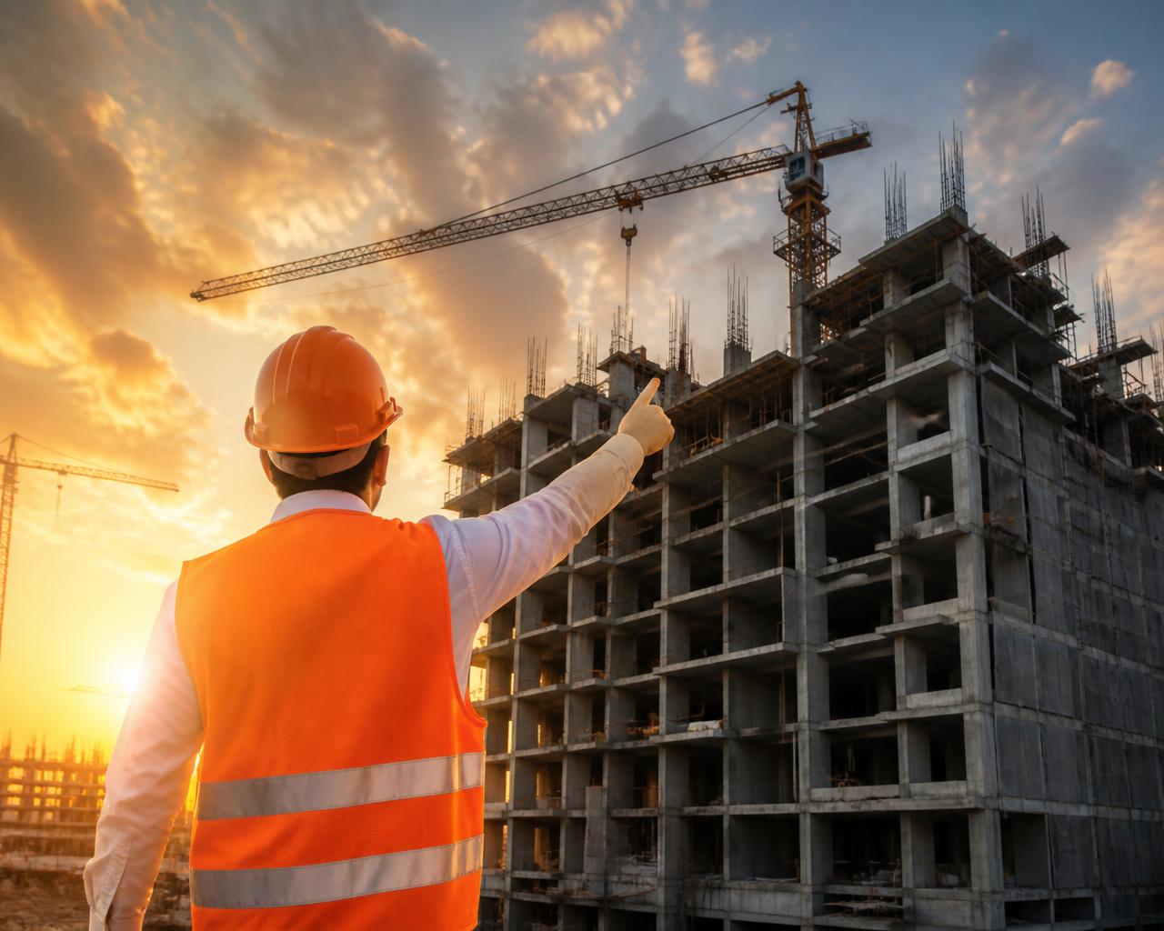 HSE professionals conducting a safety inspection on an industrial site